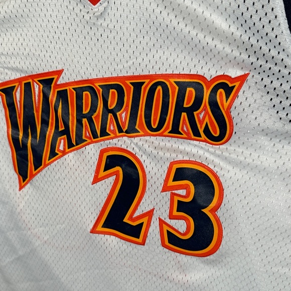 Warriors basketball jersey Jason Richardson Golden State Warriors Jersey 56 - Picture 4 of 11